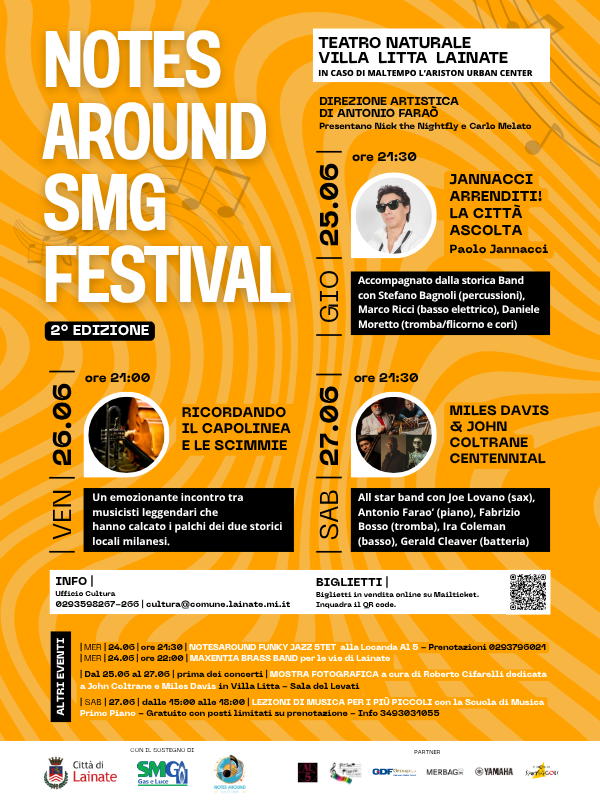Festival Notes Around SMG