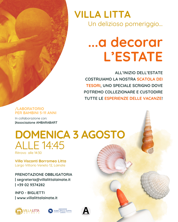 Un delizioso pomeriggio... a decorar l'estate