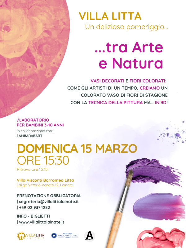 UN DELIZIOSO POMERIGGIO... TRA ARTE E NATURA