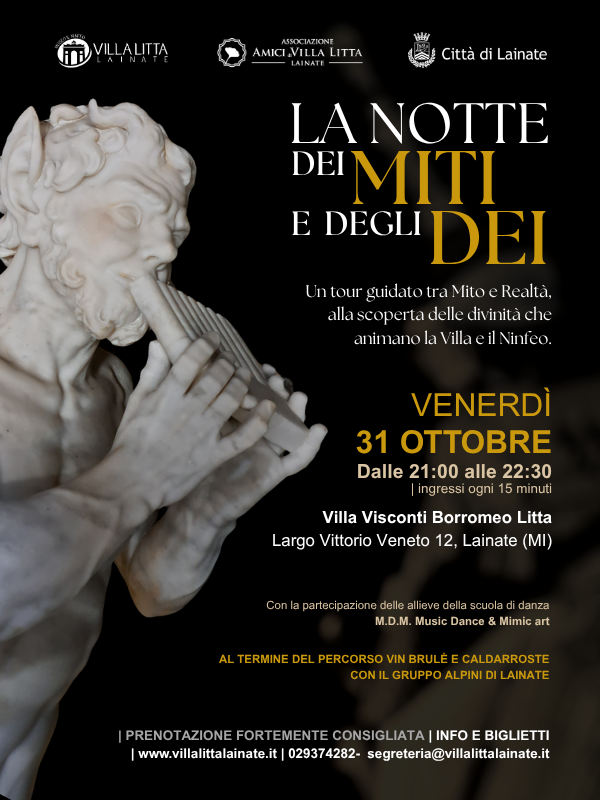 LA NOTTE DEI MITI E DEGLI DEI