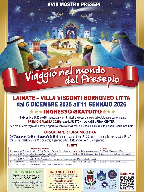 18a Mostra Presepi - VIAGGIO NEL MONDO DEL PRESEPIO